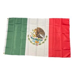Mexican Flag 3x5 Ft Mexico National Flag Eagle Serpent Indoor Outdoor